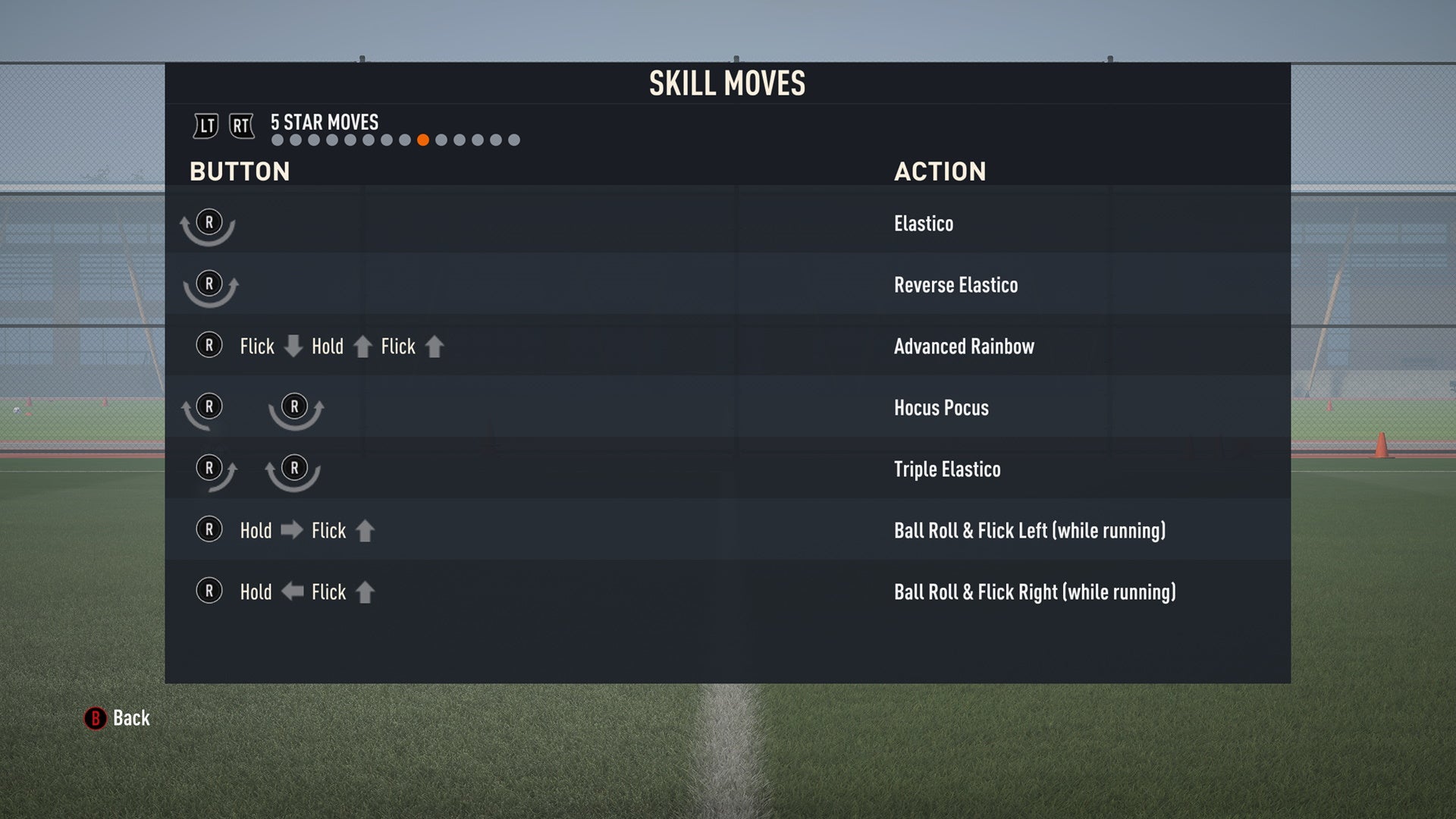 FIFA 23 Skill Moves list, including how to do 5 Star Skill Moves